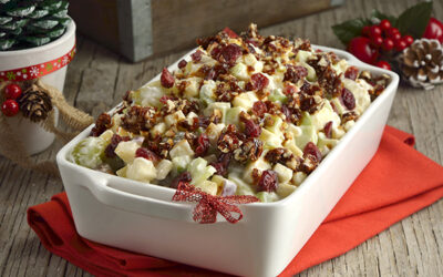 Ensalada Navideña de Manzana y Nuez