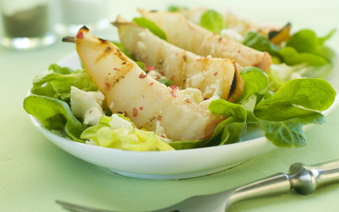 Ensalada de pera fácil y rápida