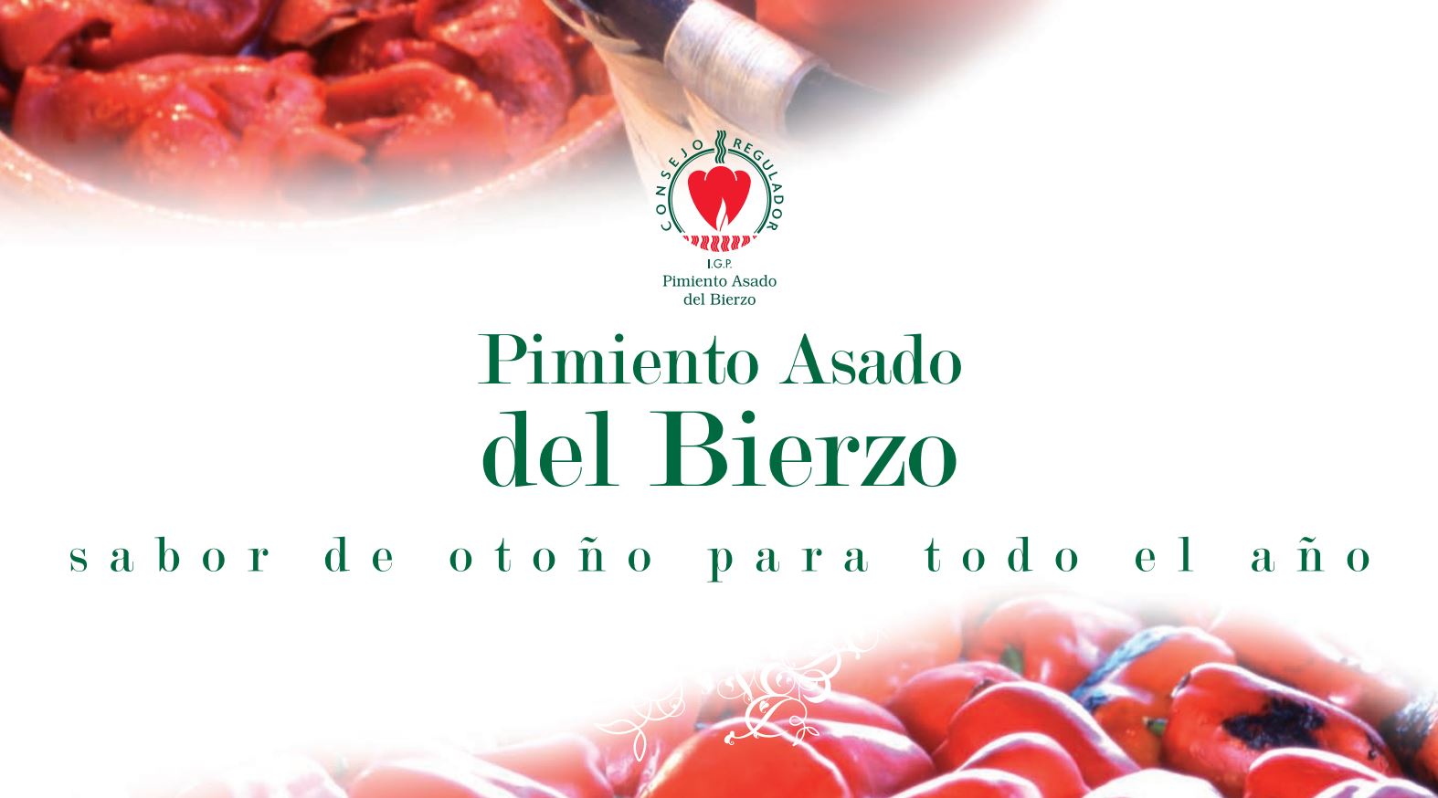 Cartel pimiento asado del Bierzo