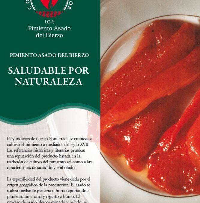 Flyer pimiento asado del Bierzo