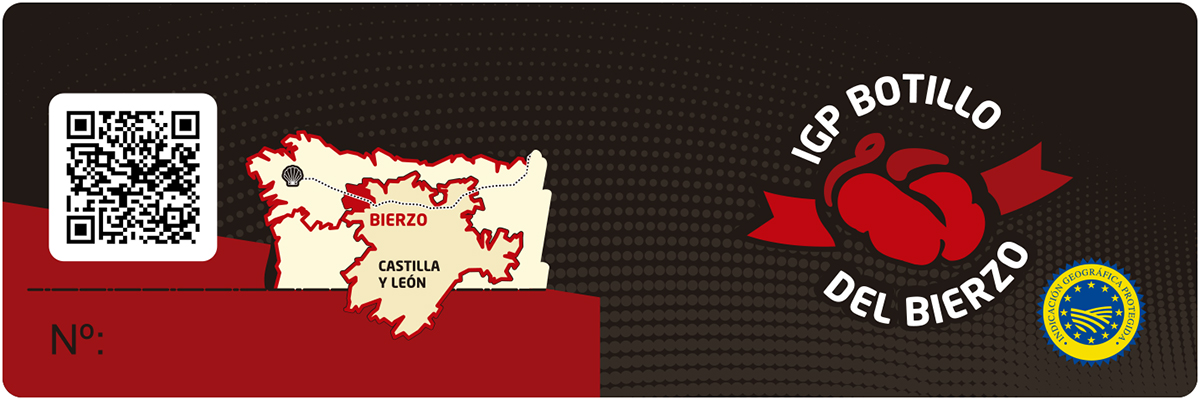 Etiqueta Botillo del Bierzo